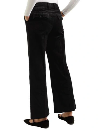 Shop Alexa Chung Alexachung Woman Pants Black Size 10 Cotton, Polyester