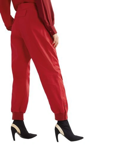 Shop Tre By Natalie Ratabesi Woman Pants Red Size 10 Cotton