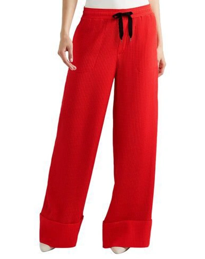 Shop Roland Mouret Woman Pants Red Size Xs Silk