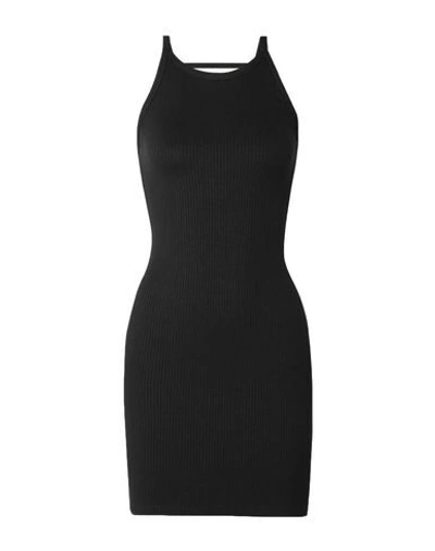 Shop The Range Woman Mini Dress Black Size M Viscose, Elastane