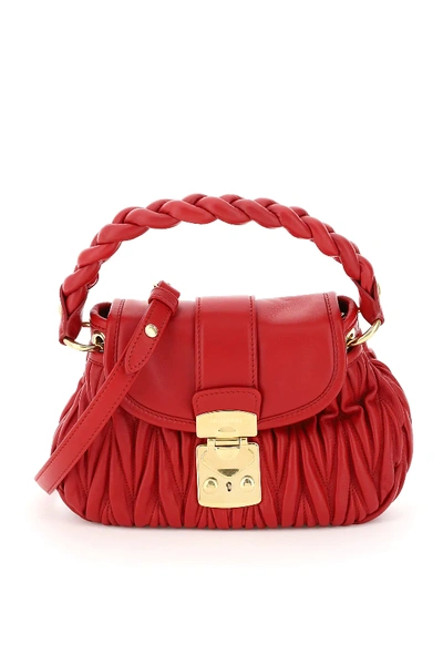 Shop Miu Miu 0 In Red