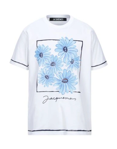 Shop Jacquemus T-shirts In White