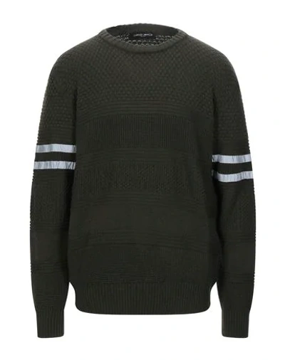 Frankie Morello Sweaters In Green
