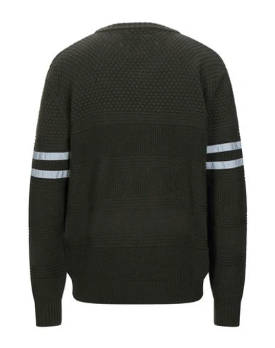 Frankie Morello Sweaters In Green