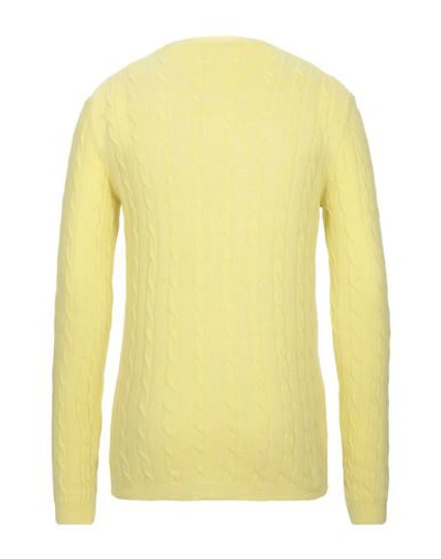 Shop Obvious Basic Sweaters In Light Yellow