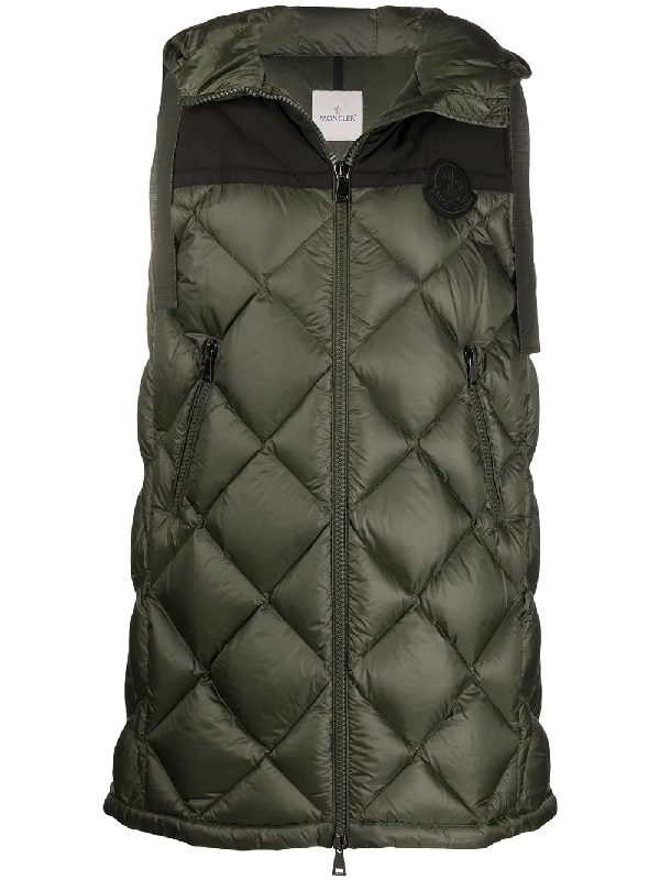 moncler quilted vest