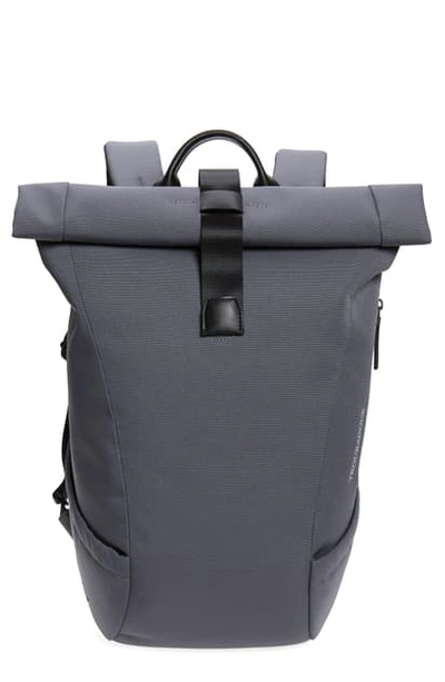 Shop Troubadour Troubador Explorer Quickdraw Nylon Backpack In Grey Nylon