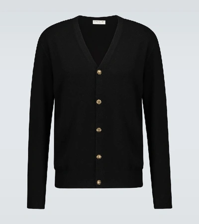 Shop Givenchy Cashmere Cardigan In Black