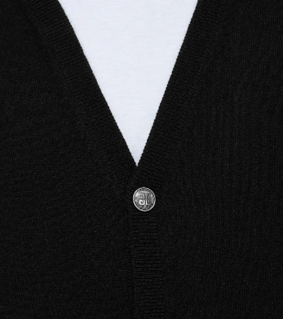 Shop Givenchy Cashmere Cardigan In Black