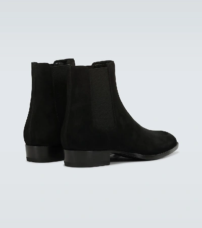 Saint Laurent Wyatt 30 Otterproof Chelsea Boot In Black