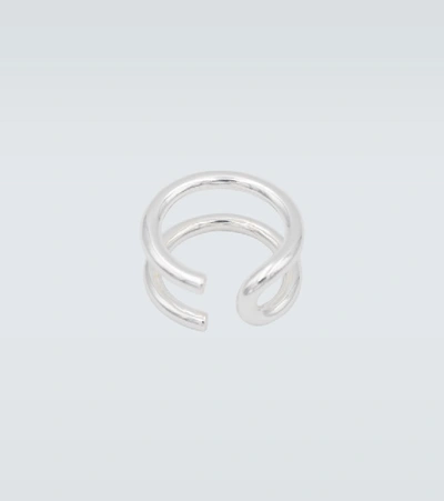 Shop All Blues U Turn Ring In Silver