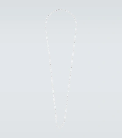 Shop Tom Wood Silver Box Chain Necklace