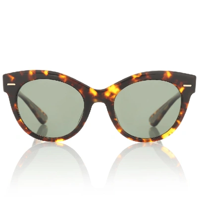 Shop The Row X Oliver Peoples Cat-eye Sunglasses In Brown