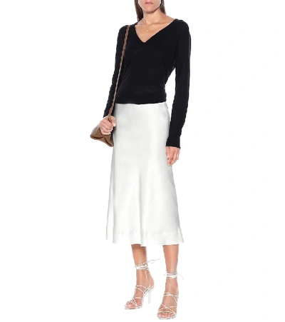 Joseph Cashair Cashmere V-neck Sweater In Black