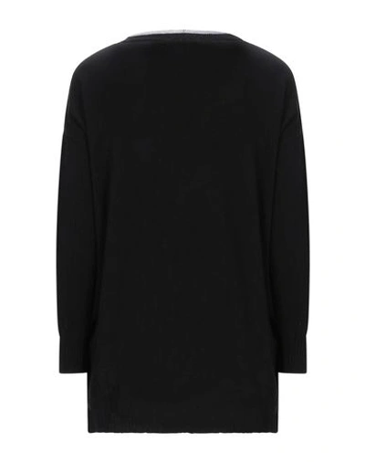 Shop Semicouture Cardigans In Black