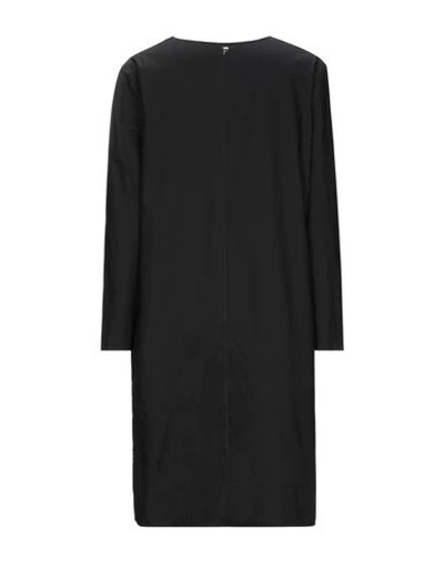 Shop Dondup Woman Mini Dress Black Size 4 Cotton, Elastane