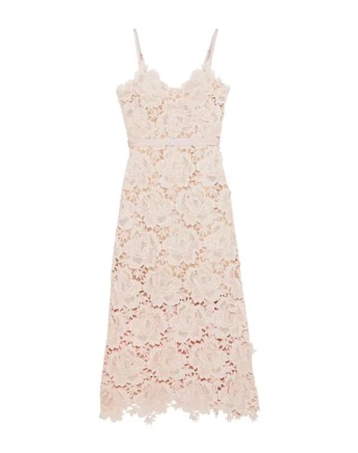Shop Catherine Deane Long Dress In Pale Pink