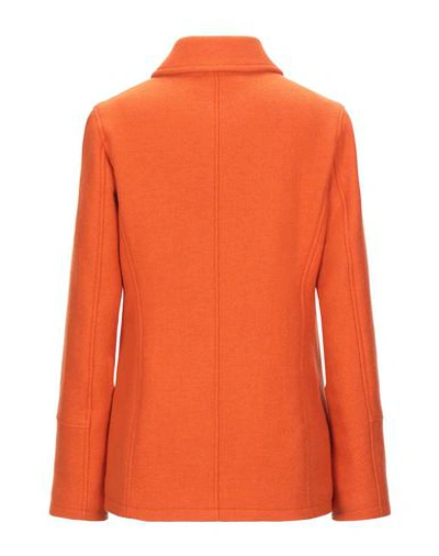 Shop Camplin Coat In Orange