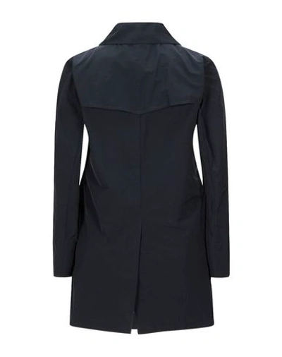Shop Paltò Overcoats In Dark Blue
