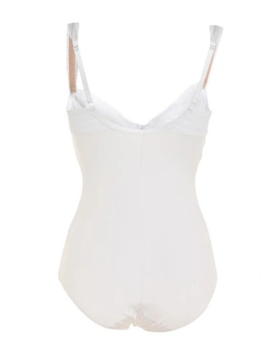 Shop Chantelle Bodysuit In White