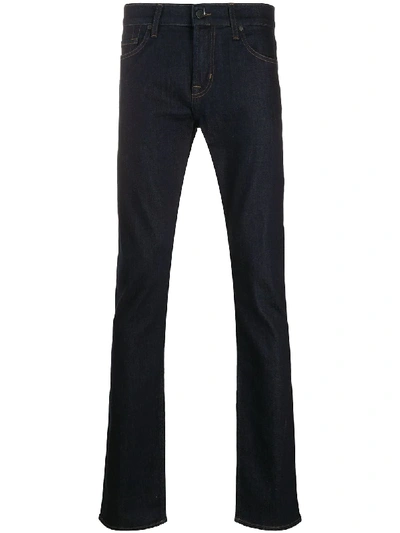 Shop 7 For All Mankind Slim-fit Jeans In Blue