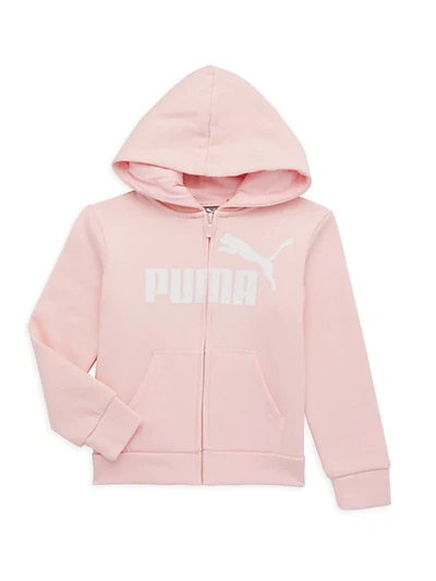 Puma Kids' Little Girl's No. 1 Logo Pack Zip-front Hoodie In Pink | ModeSens