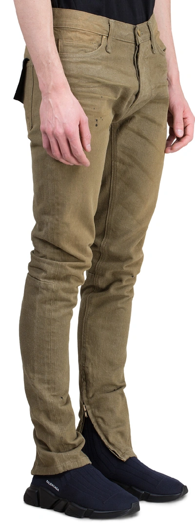 Shop Fear Of God Vintage Jeans In Brown