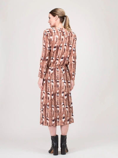 Shop By Malene Birger Eliah Dress In Brown