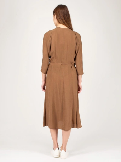 Shop Humanoid Duva Dress Mocca In Brown