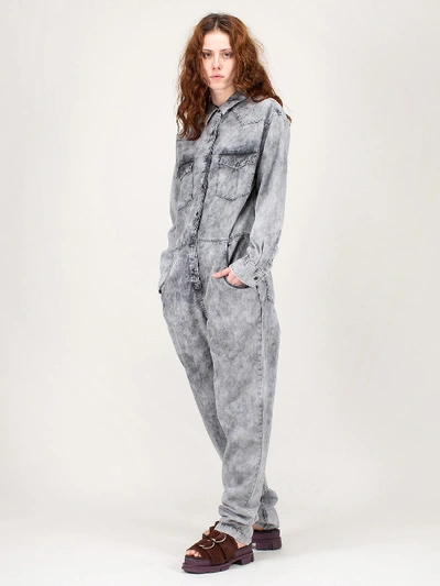 Shop Isabel Marant Étoile Idesia Overall Faded In Grey