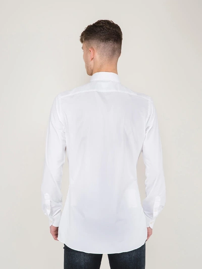 Shop Xacus Business Tailor Fit Active Shirt White