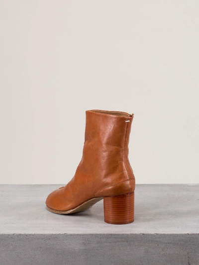 Shop Maison Margiela Tabi Boot Brown