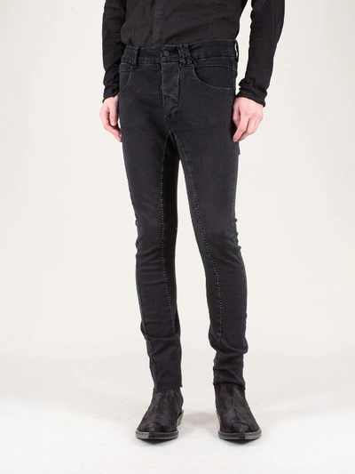 Shop Thom Krom Black Pant Denim 5 Pocket