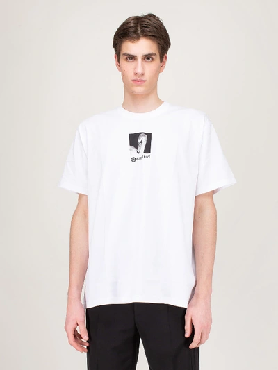 Shop Burberry Jwear T-shirt In White