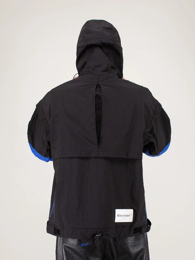 Shop Ader Error Side Opening Anorak Jumper In Black