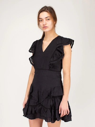 Shop Isabel Marant Étoile Audrey Dress Black