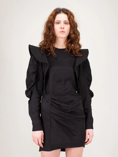 Shop Isabel Marant Étoile Catarina Dress In Black
