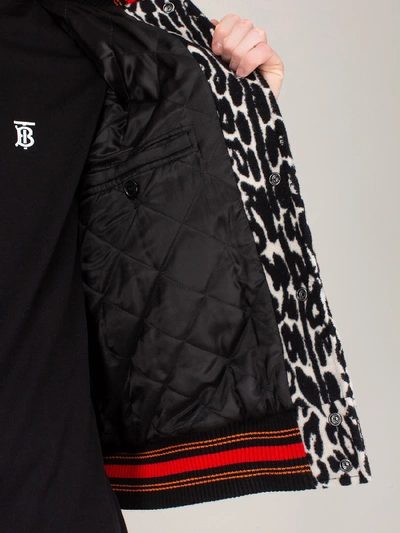 Shop Burberry Padfield Bomber Jacket In Mixed