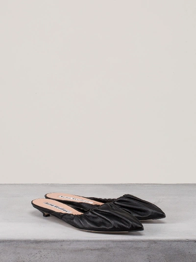 Shop Acne Studios Bea Shoes Black