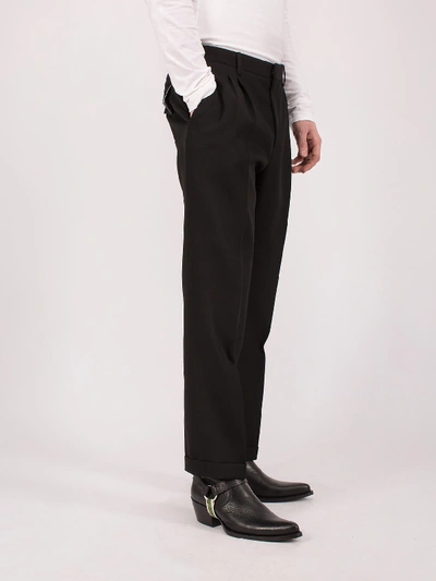Shop Calvin Klein 205w39nyc Trousers Wool Black