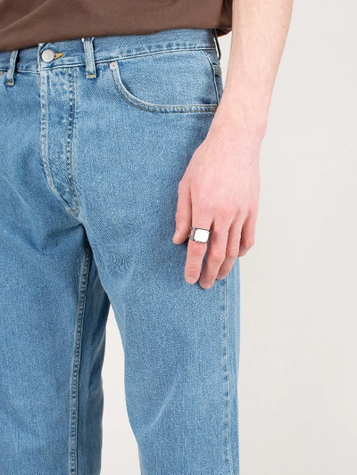 Shop Maison Margiela Ring White Silver