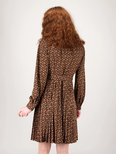 Shop Burberry Dress Fedora In Brown