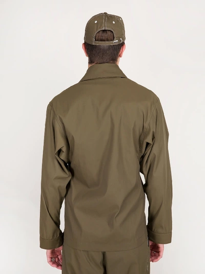 Shop Affix Lightweight Jacket Khaki In Green