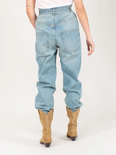 Isabel Marant Étoile Muardo Trouser In Light Blue