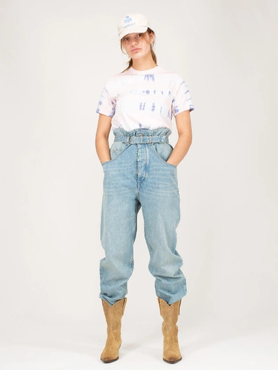 Isabel Marant Étoile Muardo Trouser In Light Blue