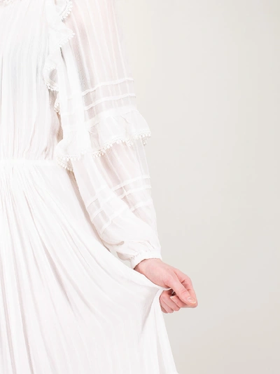 Shop Isabel Marant Étoile Justine Dress In White