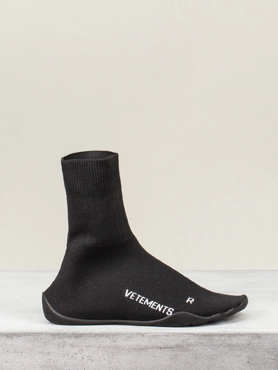 Shop Vetements Karate Sneakers In Black