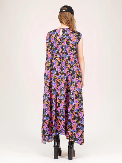 Shop Vetements Lining Dress Camelia In Mixed