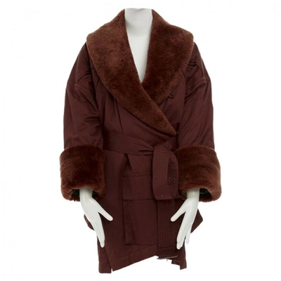 Pre-owned Jean Paul Gaultier Coat In Brown