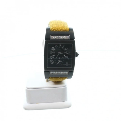 Pre-owned De Grisogono Yellow Watch